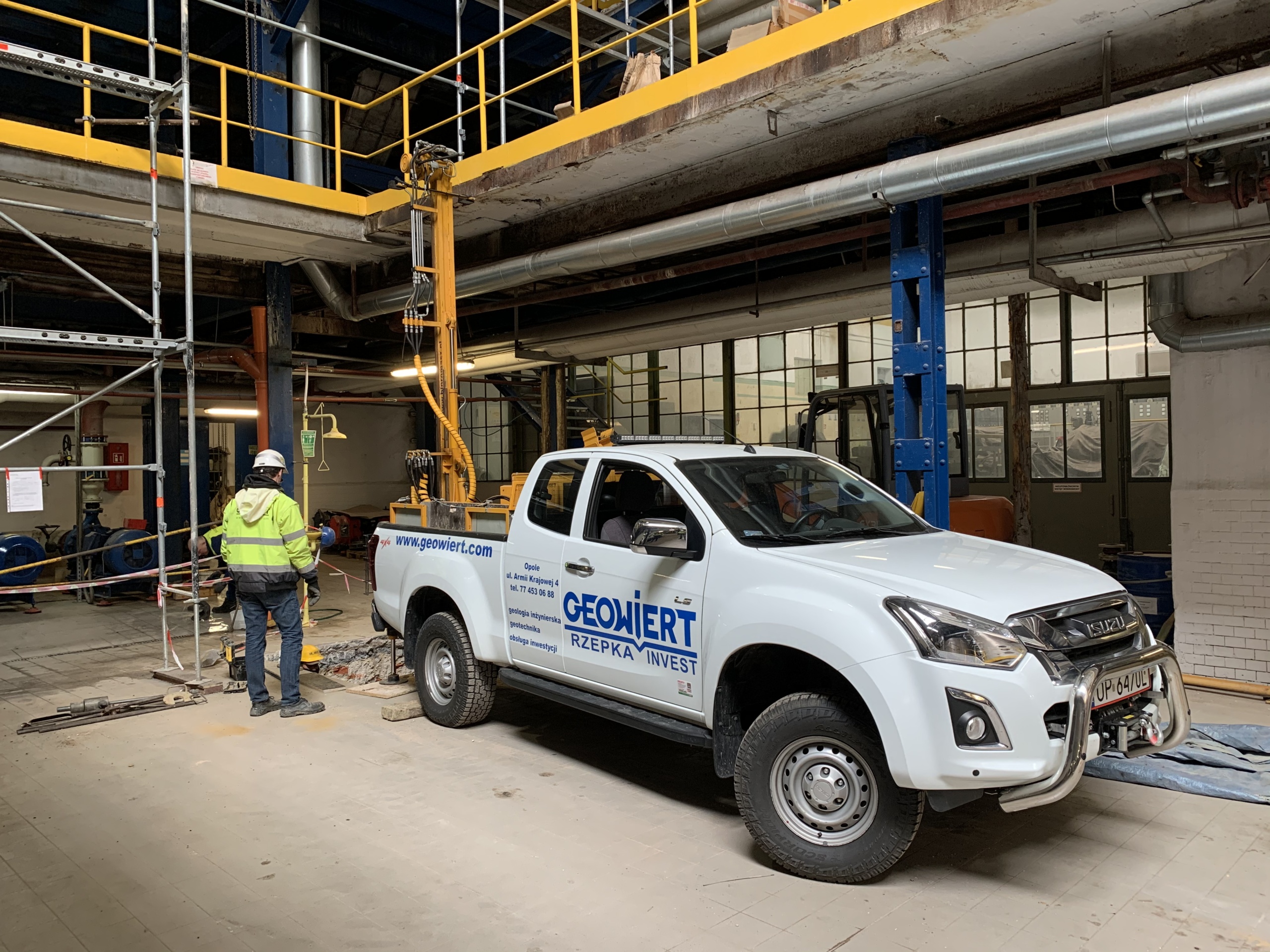 Przekrój geotechniczny gruntu — przykładowa dokumentacja